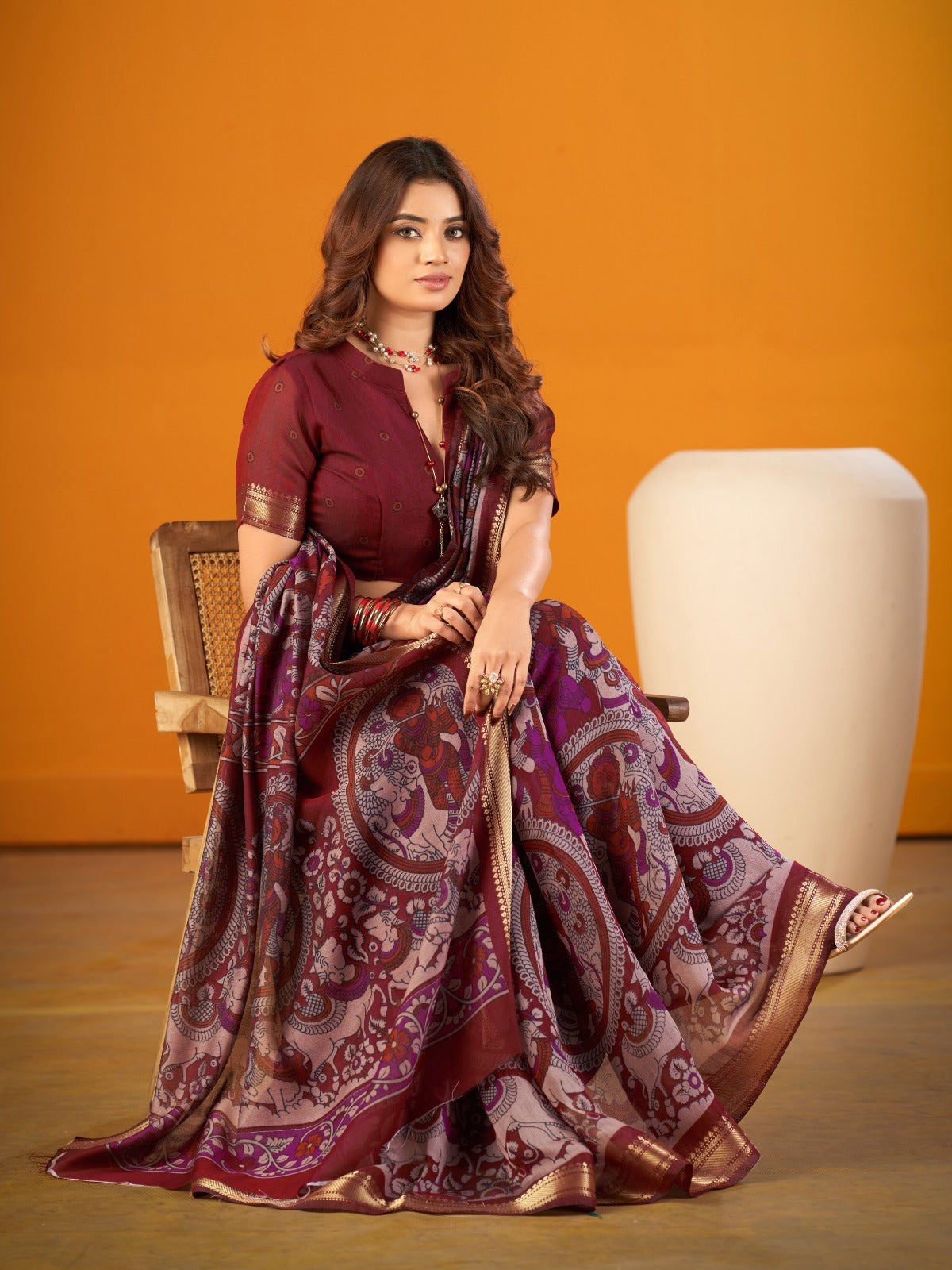 Chanderi saree