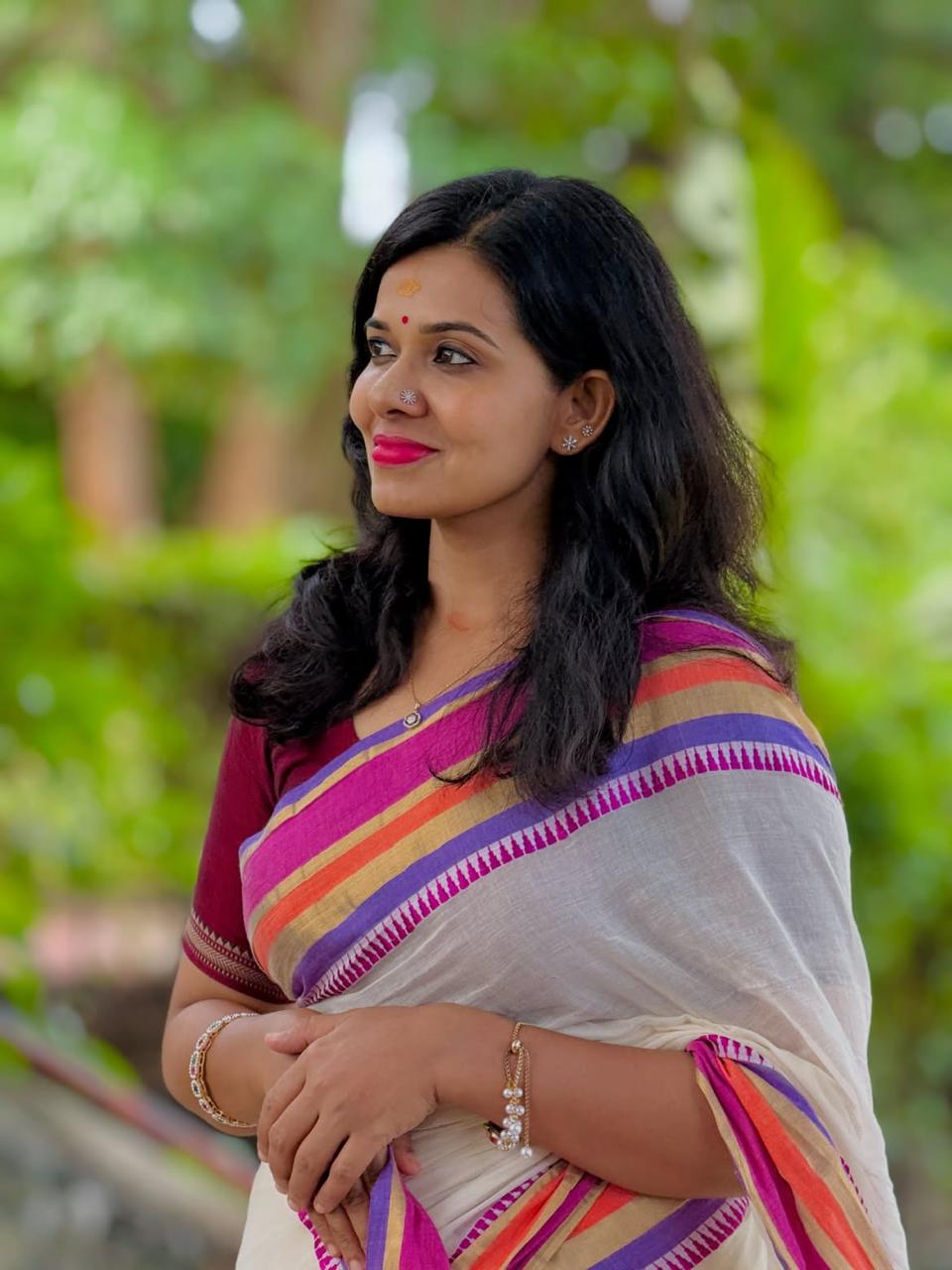 Mul Cotton Saree