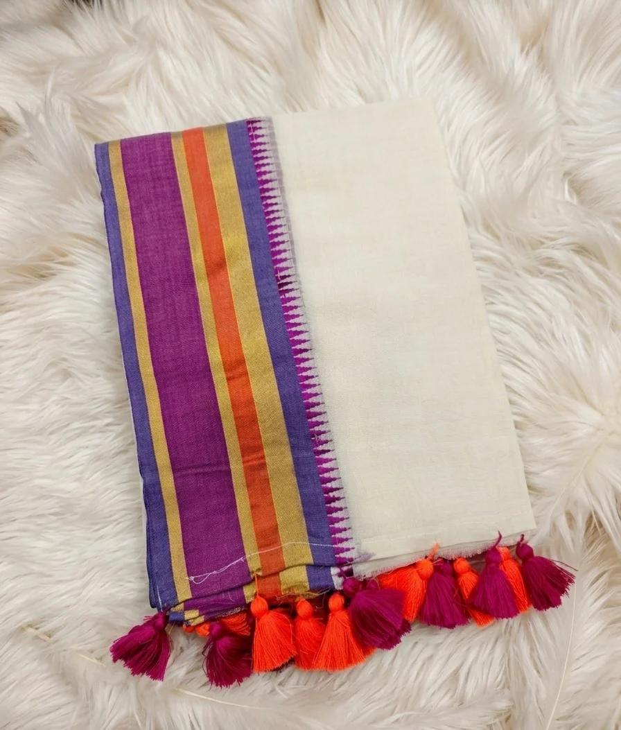 Mul Cotton Saree