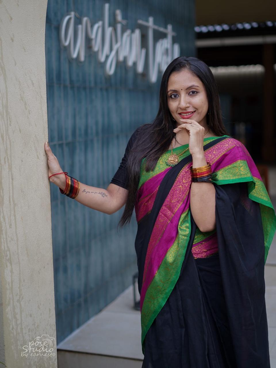 Mul Cotton Saree