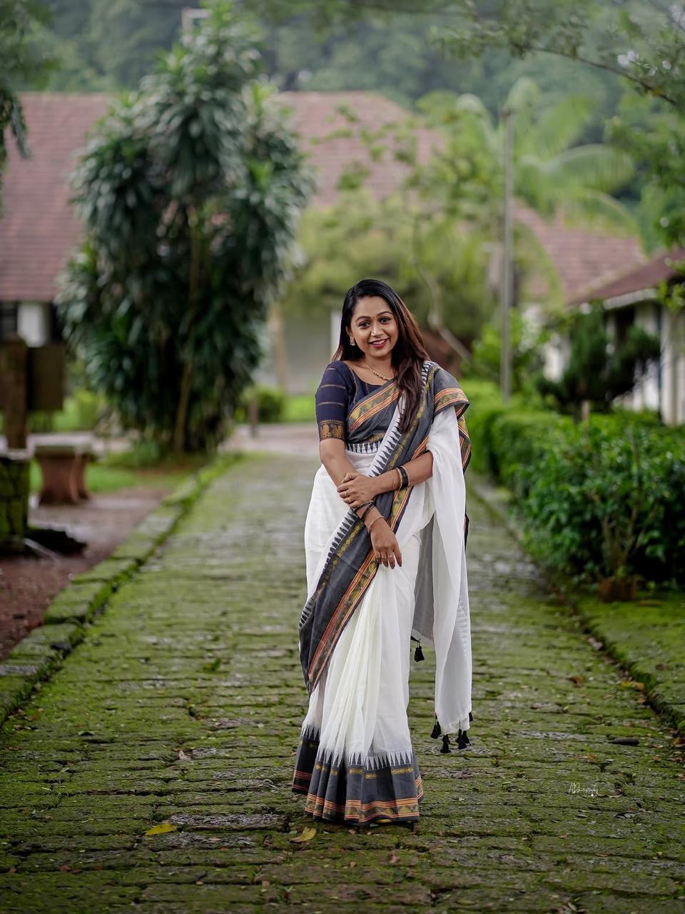 Mul Cotton Saree