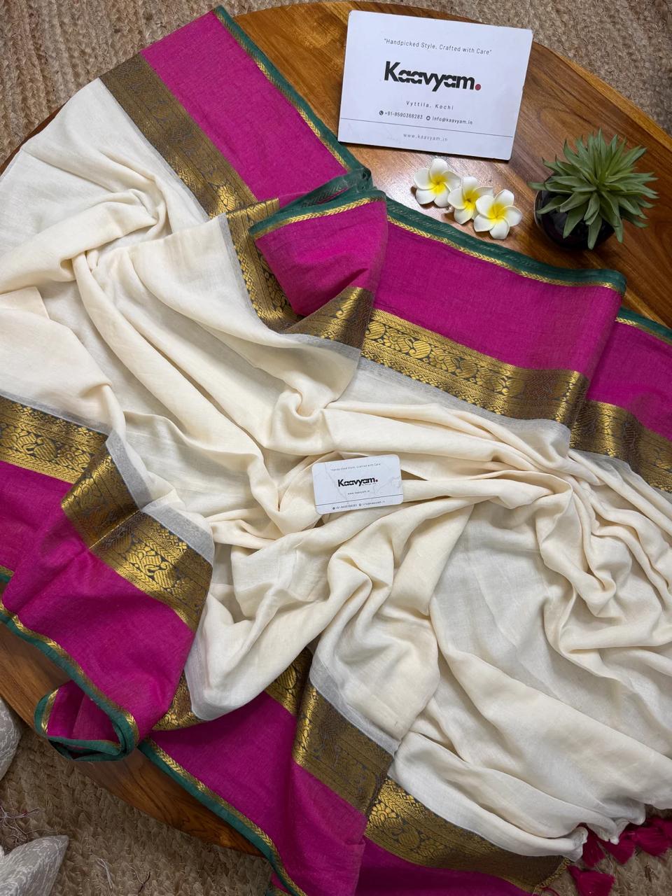 Mul Cotton Saree