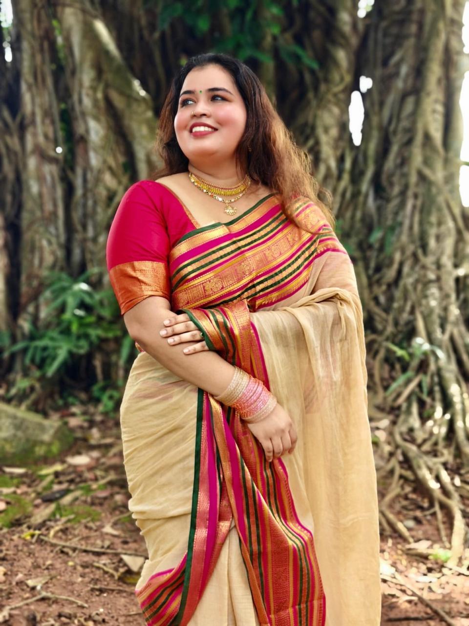 Mul Cotton Saree