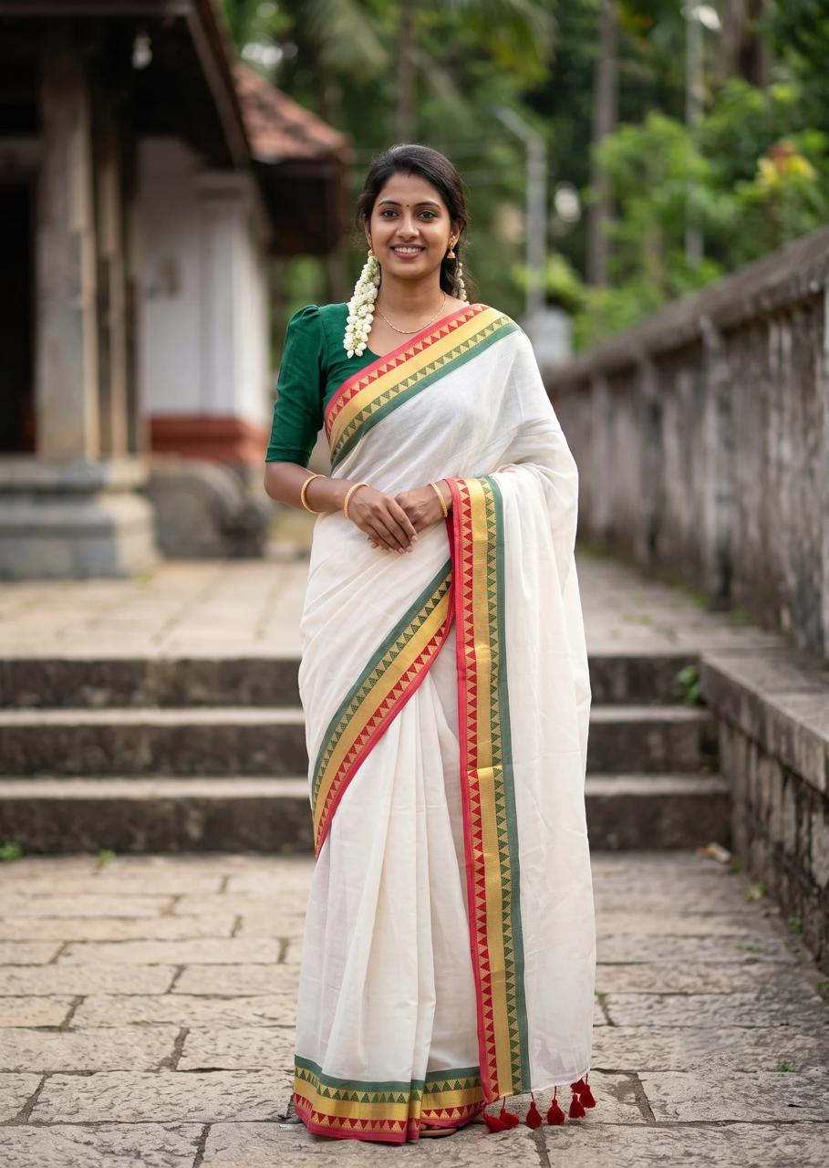 Mul Cotton Saree