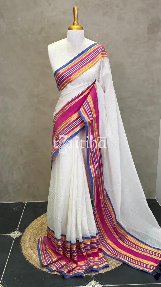 Mul Cotton Saree