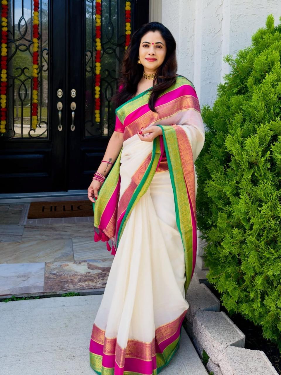 Mul Cotton Saree