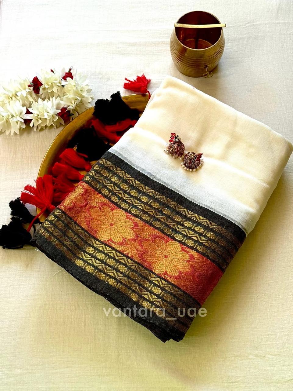 Mul Cotton Saree