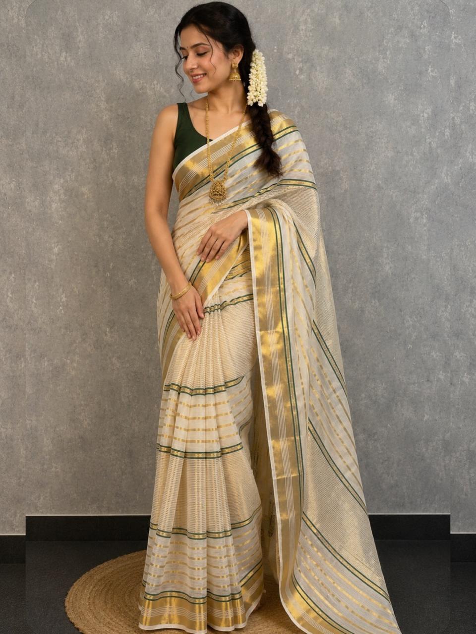 Mul Cotton Saree