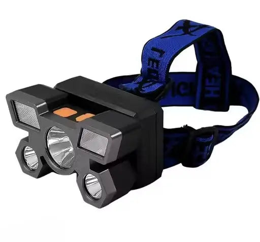 Original 5 LED USB Rechargeable Headlamp – Outdoor Headlight
