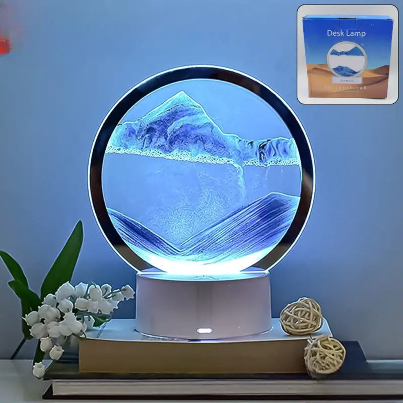 5 Color Light Moving Sand Art Picture (1 Pc)