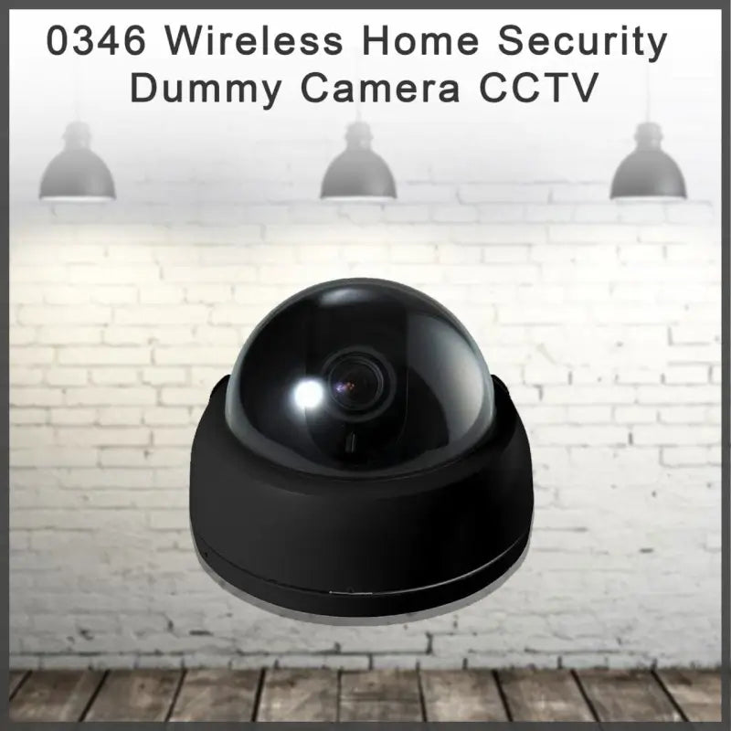 Wireless Home Security Dummy Camera CCTV with Activation Light Fake Surveillance Camera