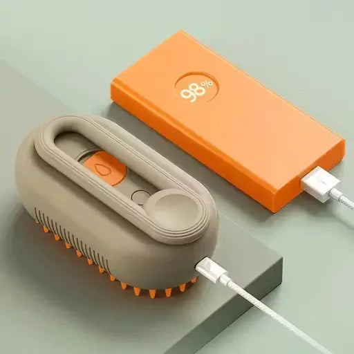 3-in-1 Pet Steam Brush for Dogs and Cats