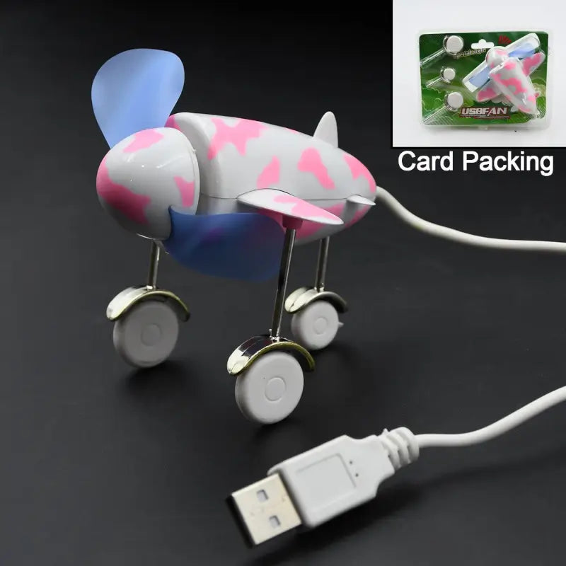 Plane Shape Usb Plane Unique Design Fan Energy Saving Fan For laptop & Computer Desktop Fan