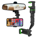 Multifunctional 360 Rotatable Car Rear View Mirror Phone Holder