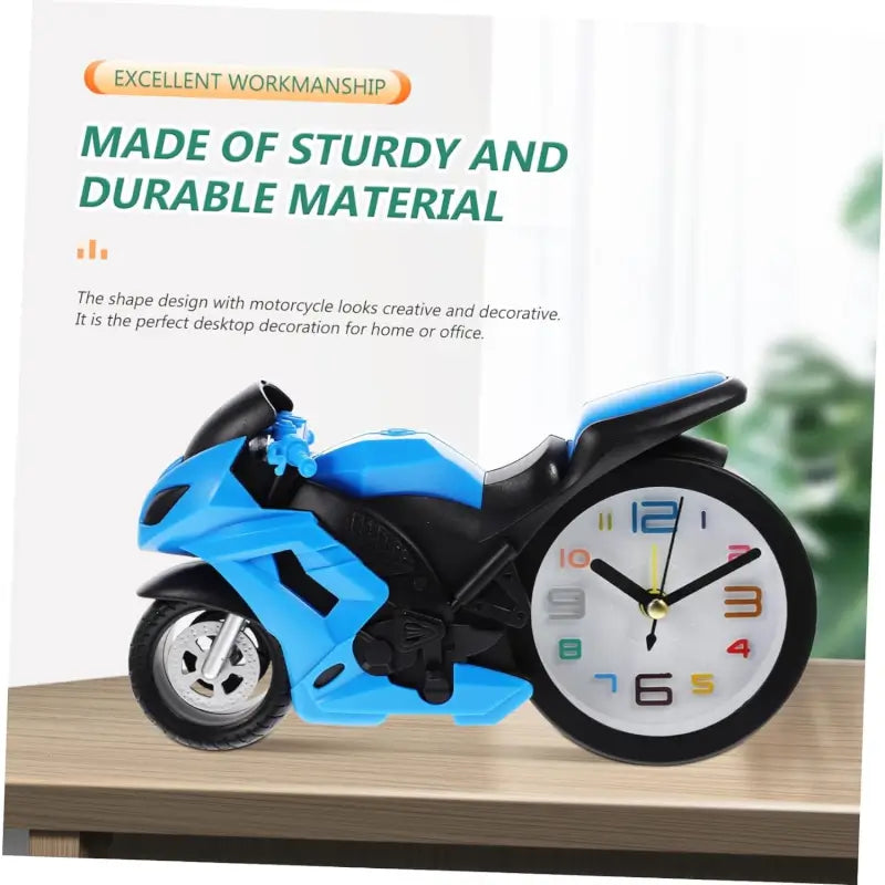 Retro Motorcycle Engine Style Alarm Clock